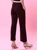 Women's Solid Wide Leg Trouser