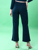 Women's Solid Wide Leg Trouser