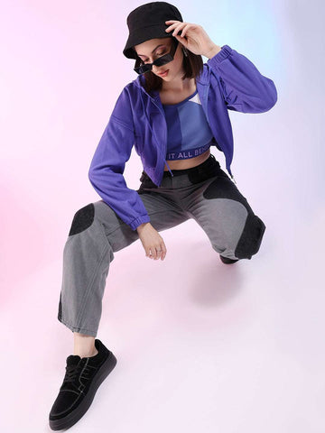 Women's Corduroy Hooded Jacket