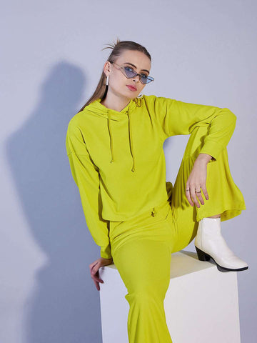 Women's Solid Co-Ords Set