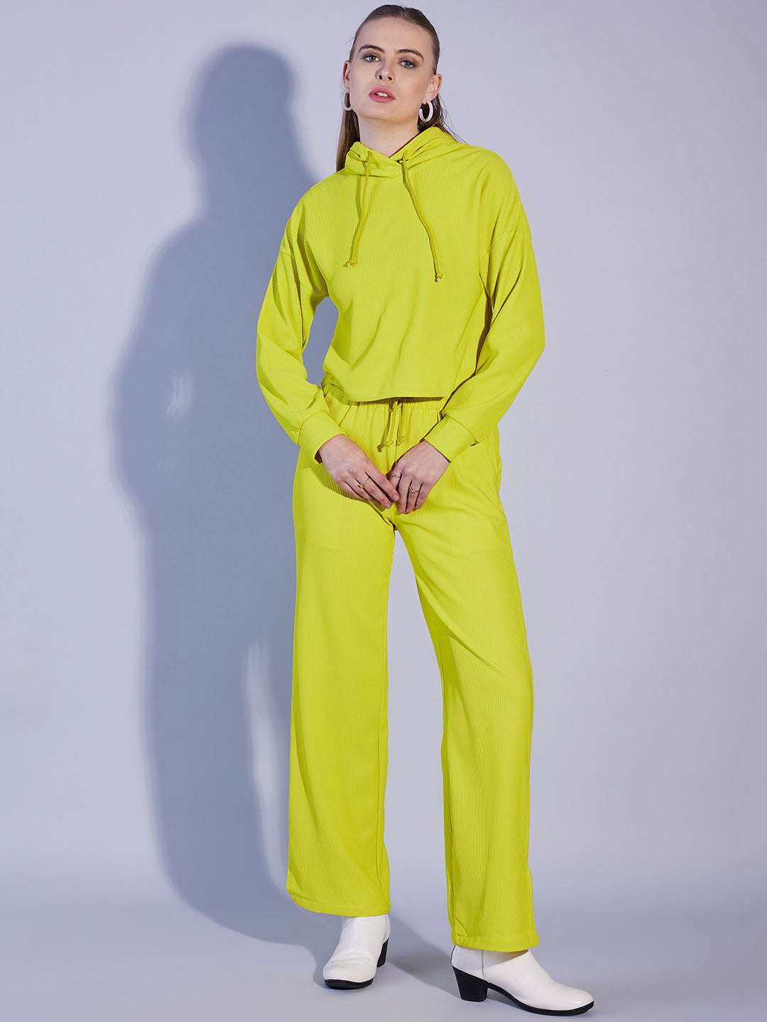 Women's Solid Co-Ords Set