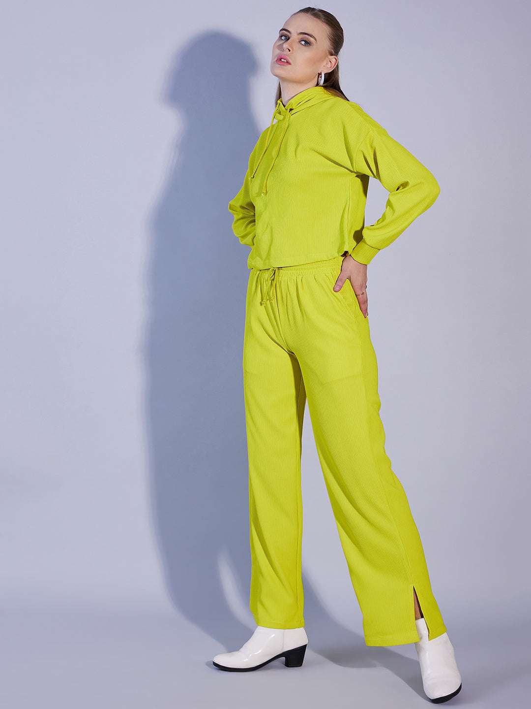 Women's Solid Co-Ords Set