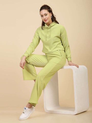 Women's Solid Co-Ords Set