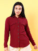 Women's Corduroy Cargo Pocket Oversized Shirt