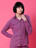 Women's Corduroy Cargo Pocket Oversized Shirt