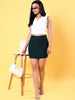 Women's Fitted Corduroy Mini Skirt