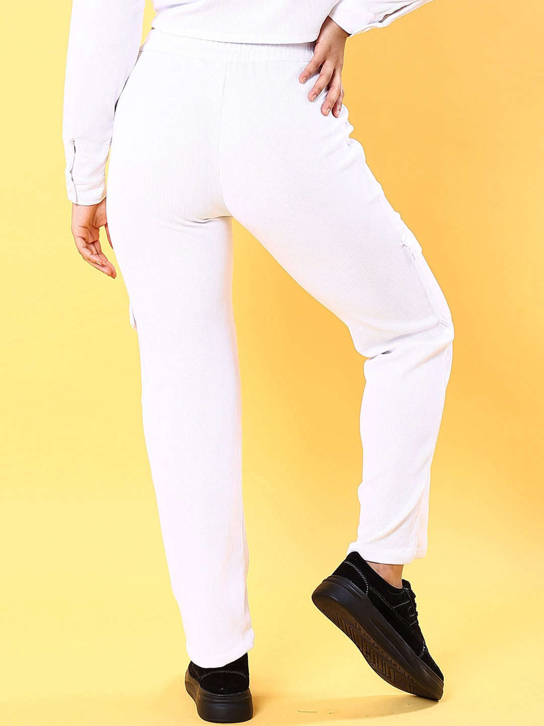 Women's Cargo Pocket Corduroy Flare Pant