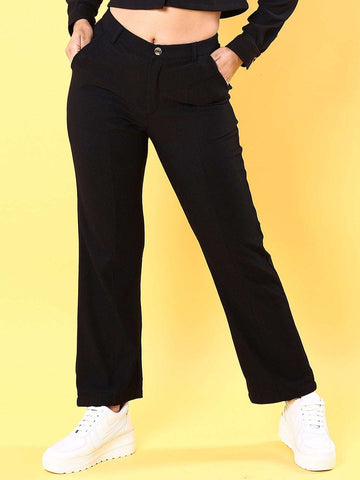Women's Cut And Sew Tapered Corduroy Pant