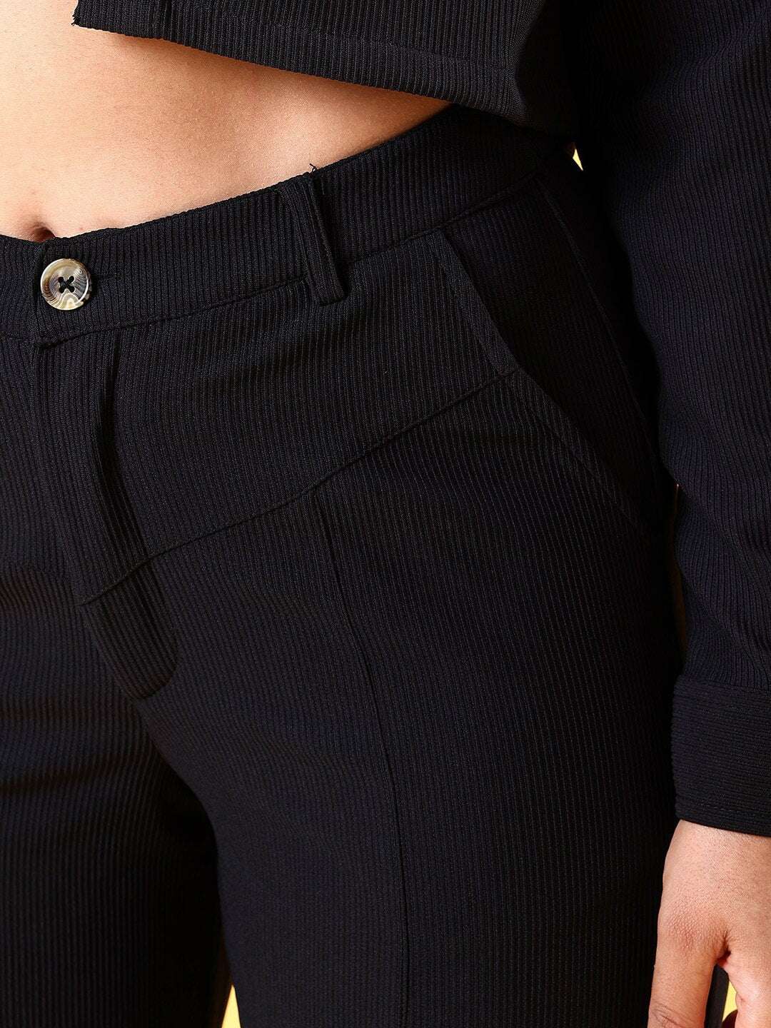 Women's Cut And Sew Tapered Corduroy Pant