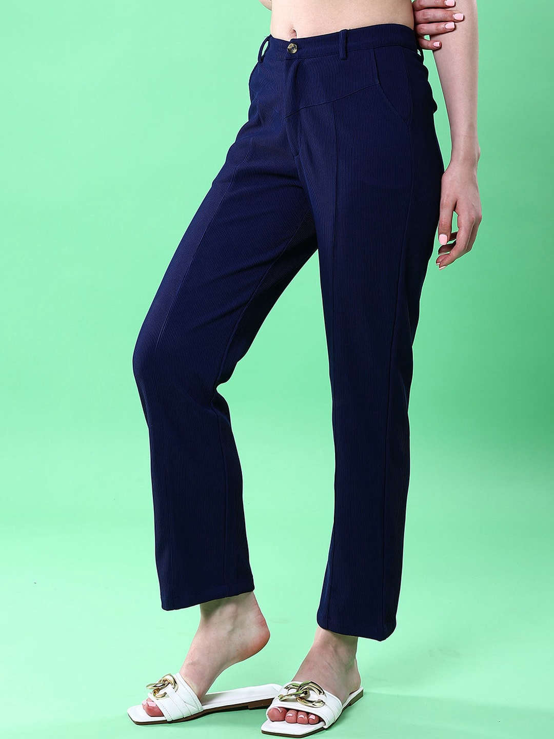 Women's Cut And Sew Tapered Corduroy Pant