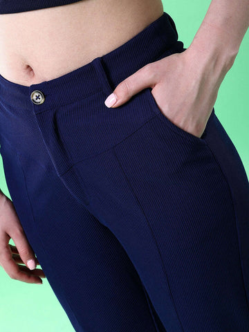 Women's Cut And Sew Tapered Corduroy Pant