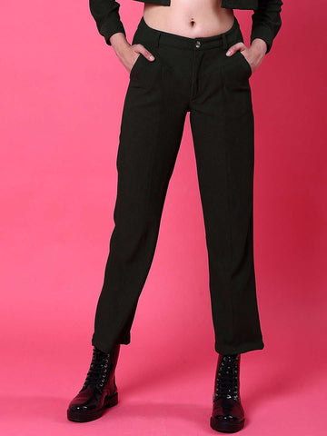 Women's Cut And Sew Tapered Corduroy Pant