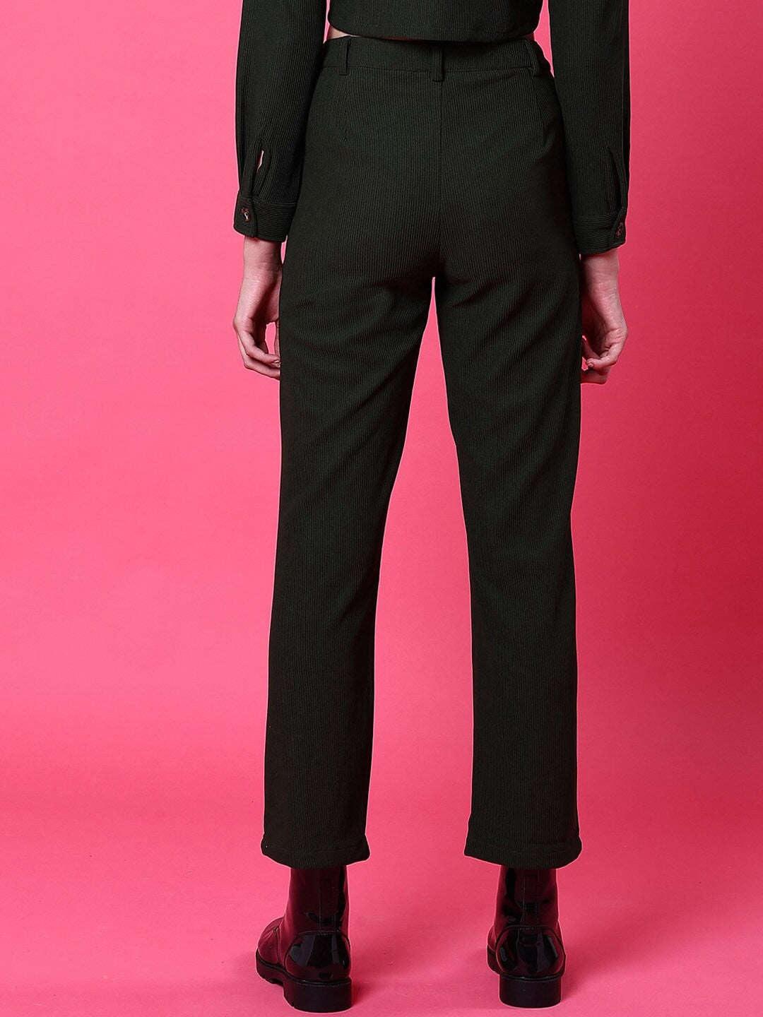 Women's Cut And Sew Tapered Corduroy Pant