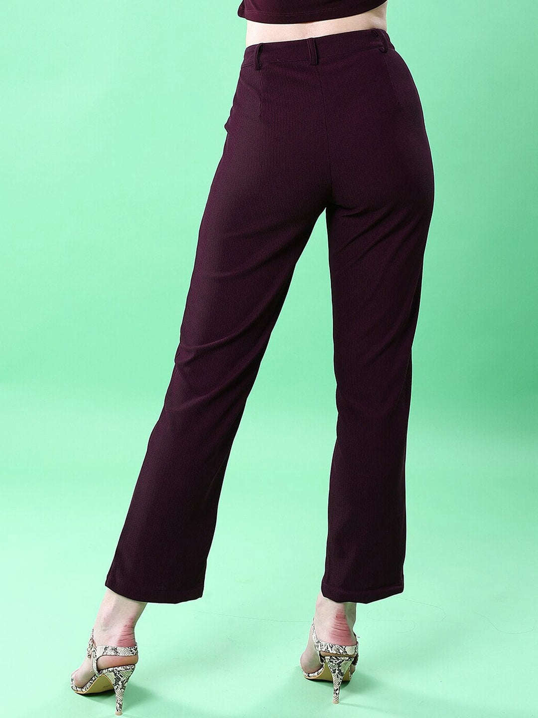 Women's Cut And Sew Tapered Corduroy Pant