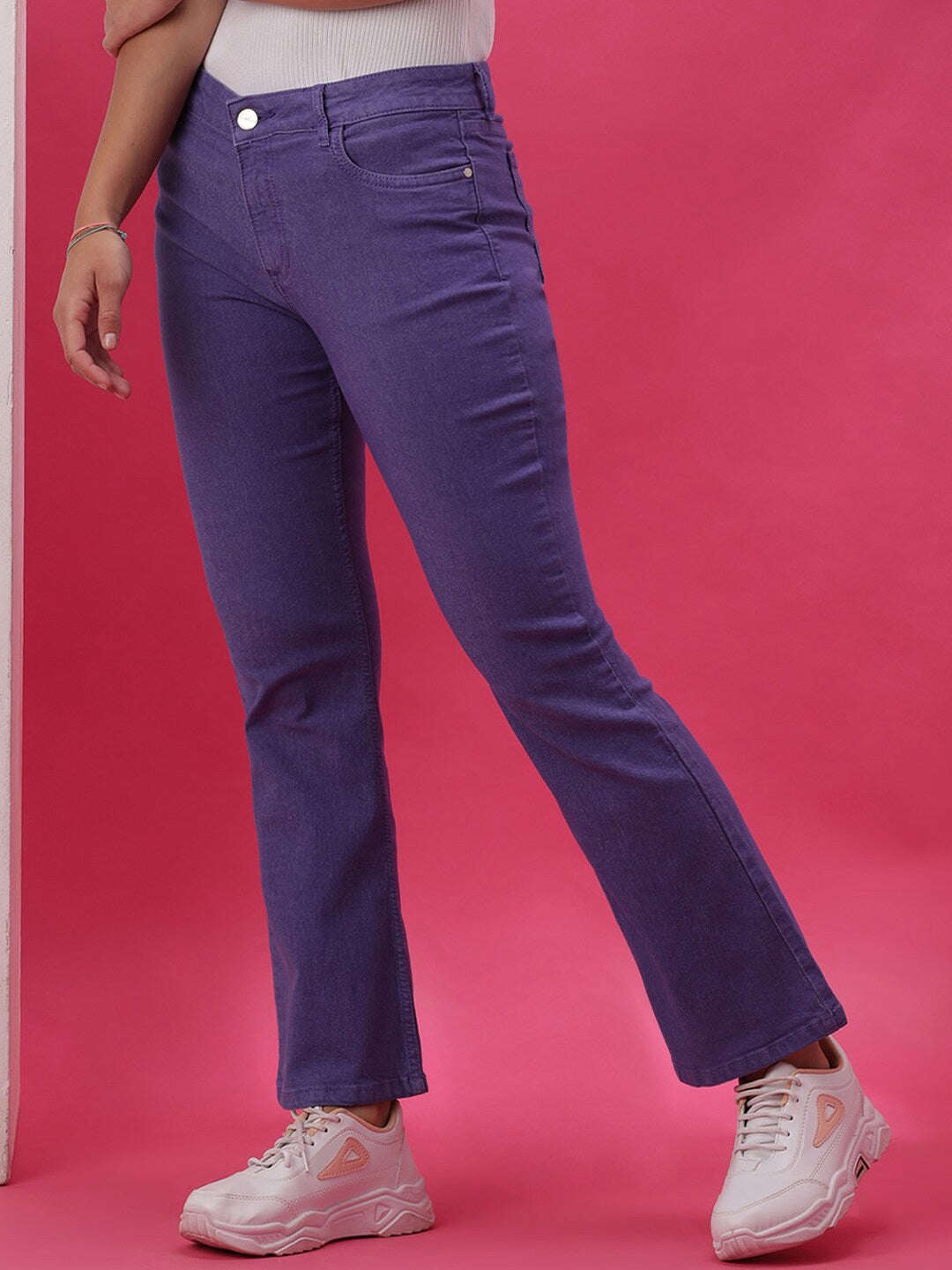 Women's Overdyed Bootcut Denim Jeans