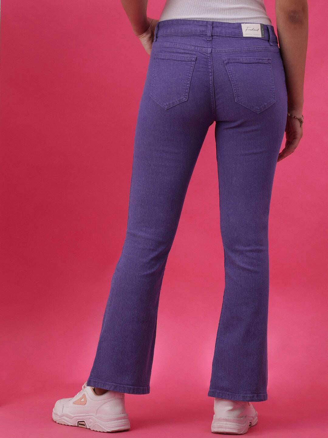Women's Overdyed Bootcut Denim Jeans