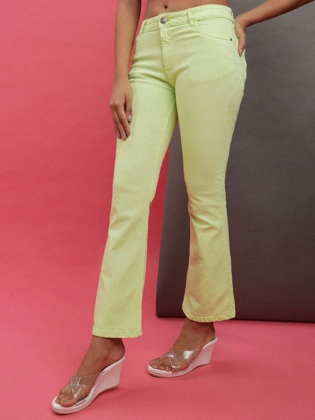 Women's Overdyed Bootcut Denim Jeans