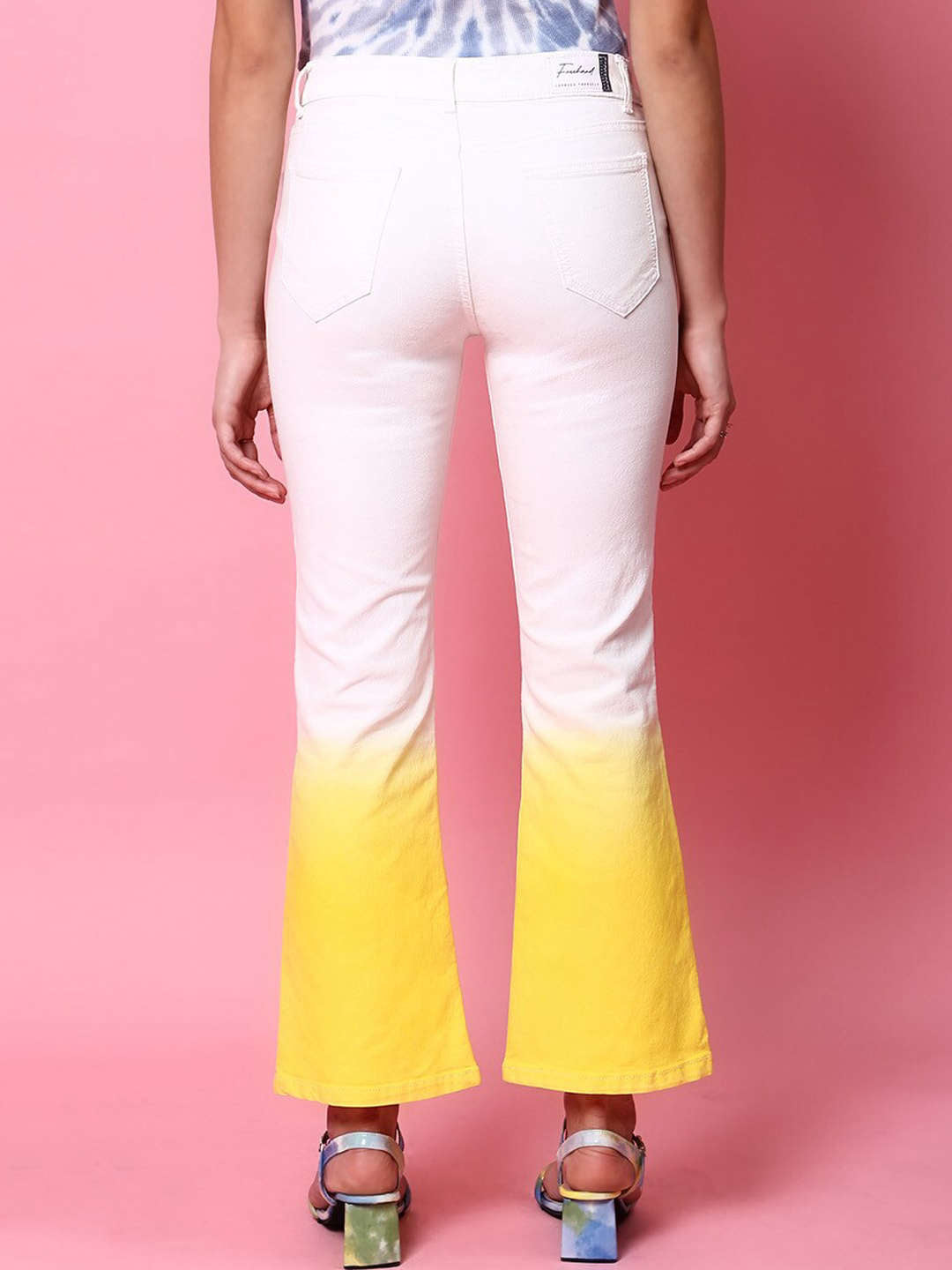 Women's Ombre Bootcut Denim Jeans