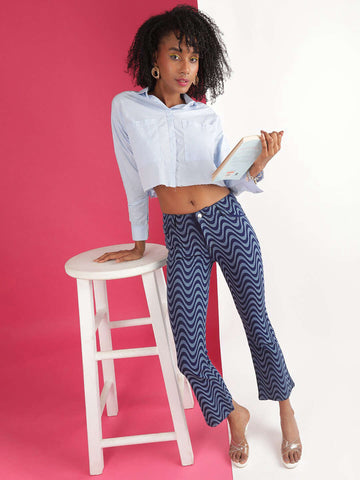 Women's Laser Bootcut Denim Jeans