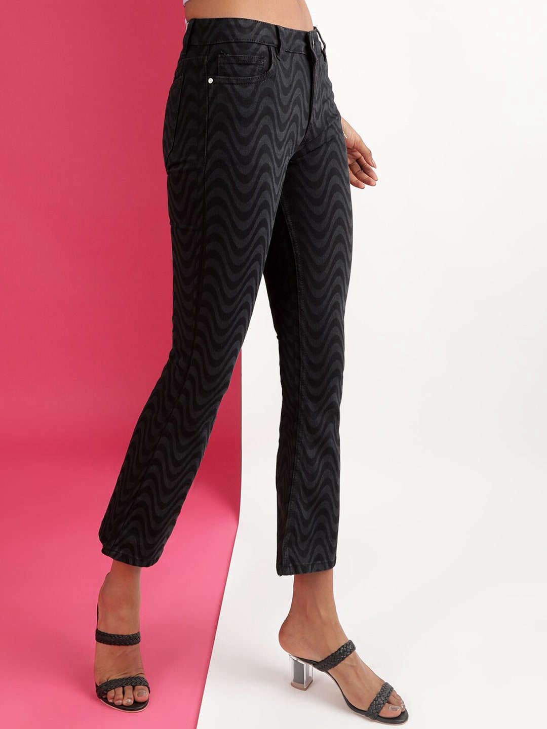 Women's Laser Bootcut Denim Jeans