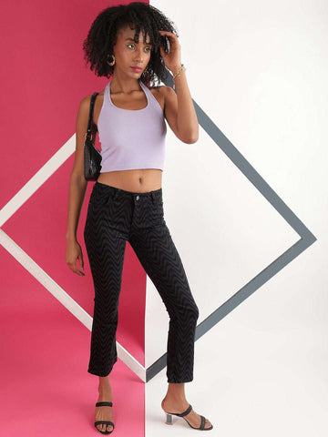 Women's Laser Bootcut Denim Jeans