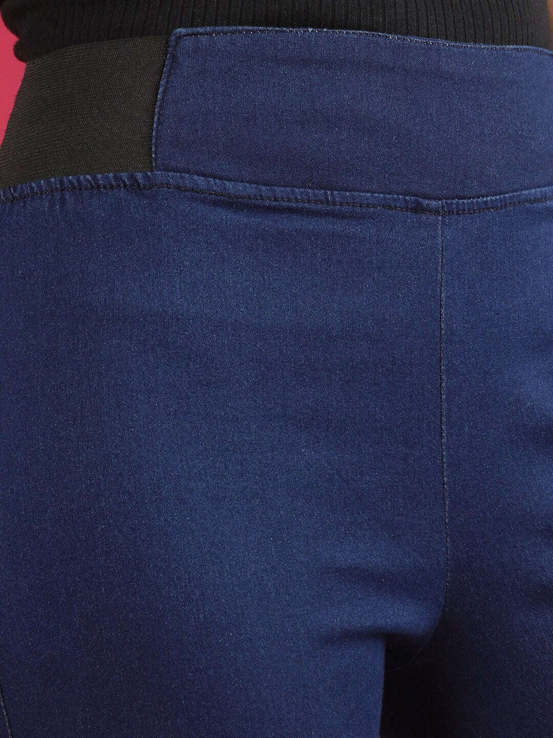 Women's Elasticated Denim Jegging