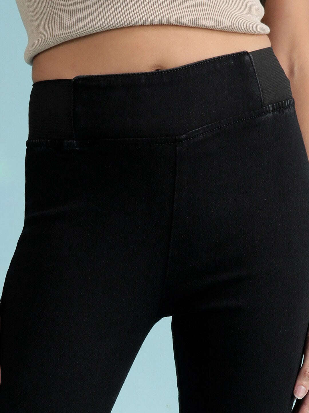 Women's Elasticated Denim Jegging