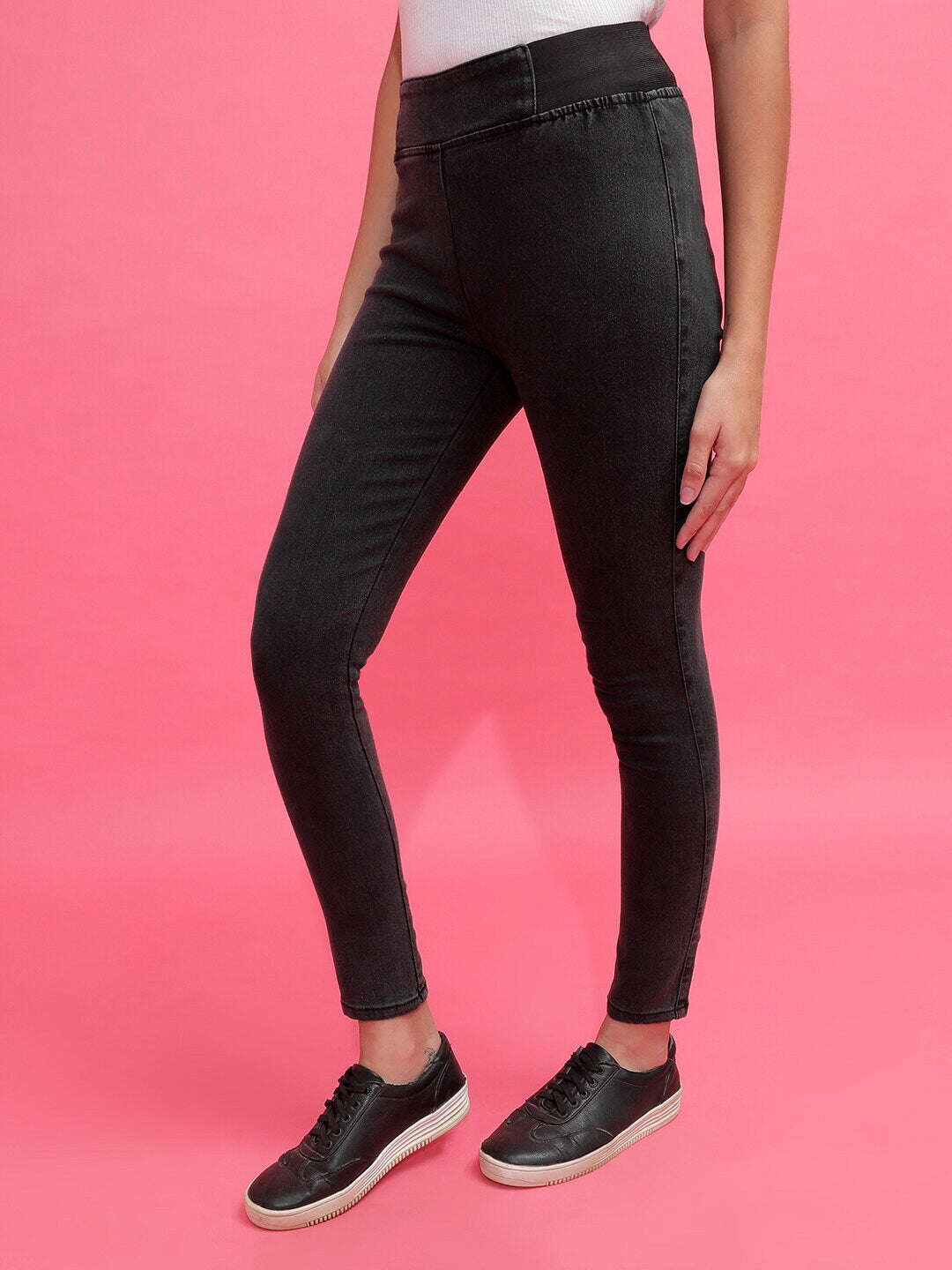 Women's Elasticated Denim Jegging