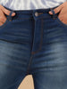 Women's Distressed Skinny Fit Denim Jeans