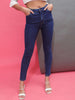 Women's Dark Wash Skinny Fit Denim Jeans