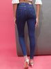 Women's Dark Wash Skinny Fit Denim Jeans