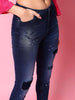 Women's Distressed Slim Fit Jeans
