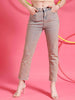 Women's Tinted Straight Fit Denim Jeans