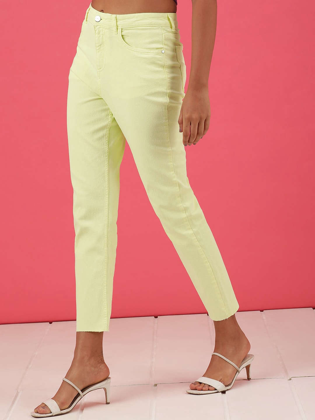 Women's Overdyed Straight Fit Denim Jeans