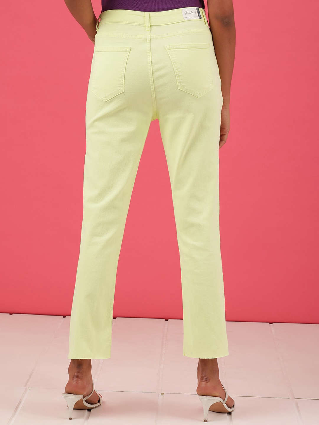 Women's Overdyed Straight Fit Denim Jeans