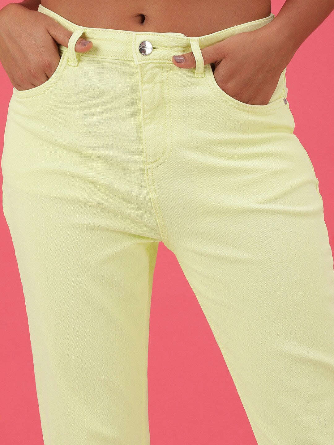 Women's Overdyed Straight Fit Denim Jeans