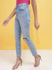 Women's Distressed Straight Fit Jeans