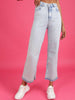 Women's Rag Wash Wide Leg Denim Jeans