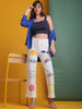 Women's Tinted Wide Leg Denim Jeans