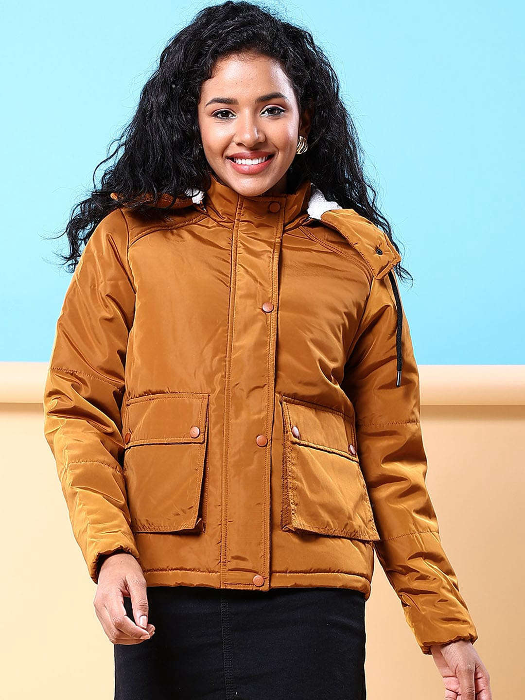 Women's Winter Crop Jacket