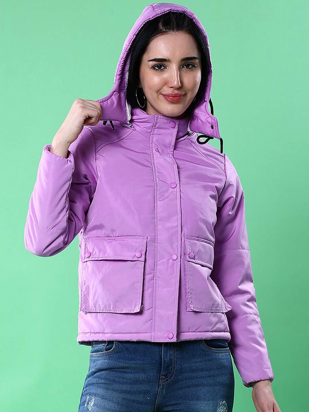 Women's Winter Crop Jacket