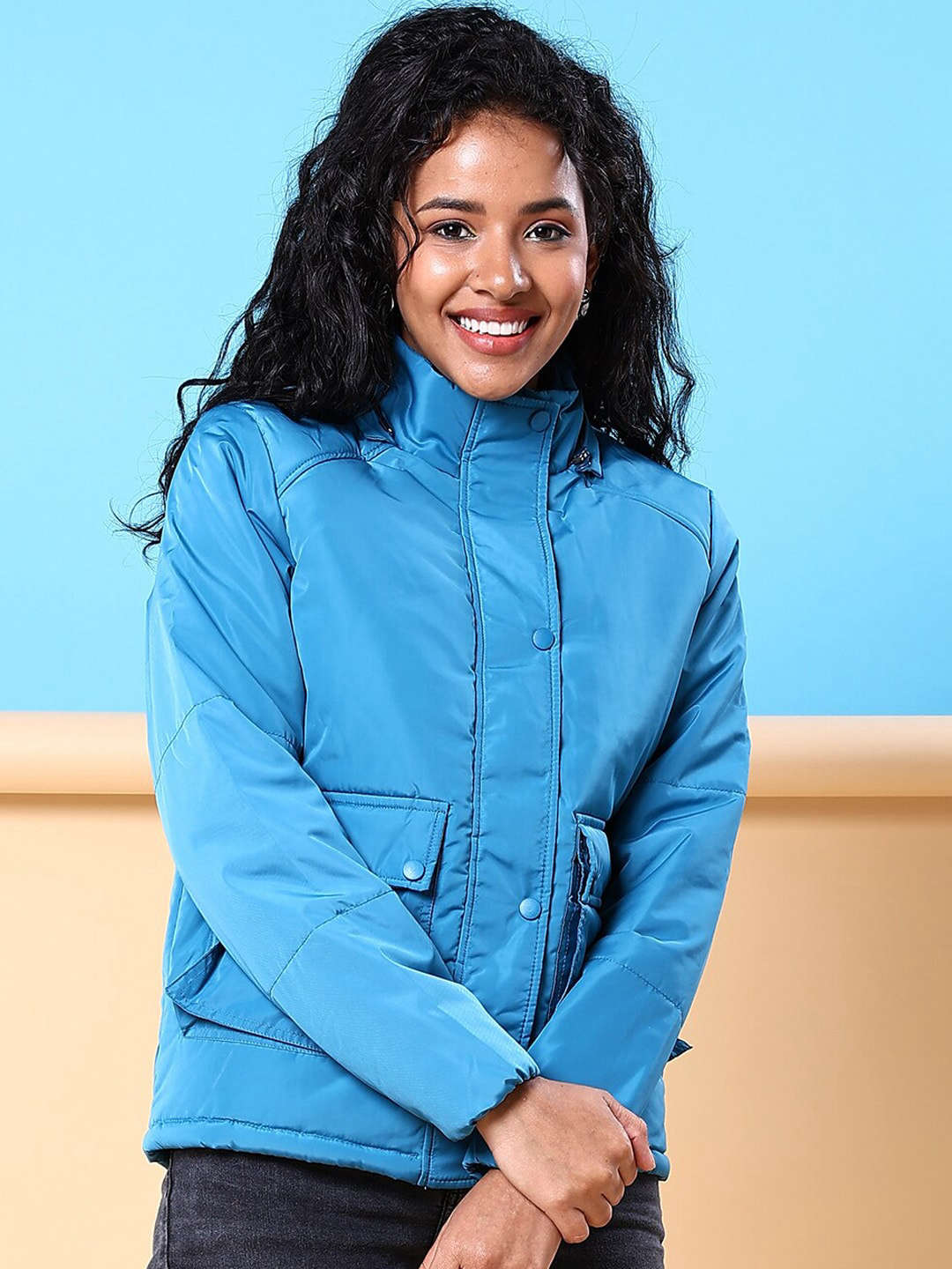 Women's Winter Crop Jacket