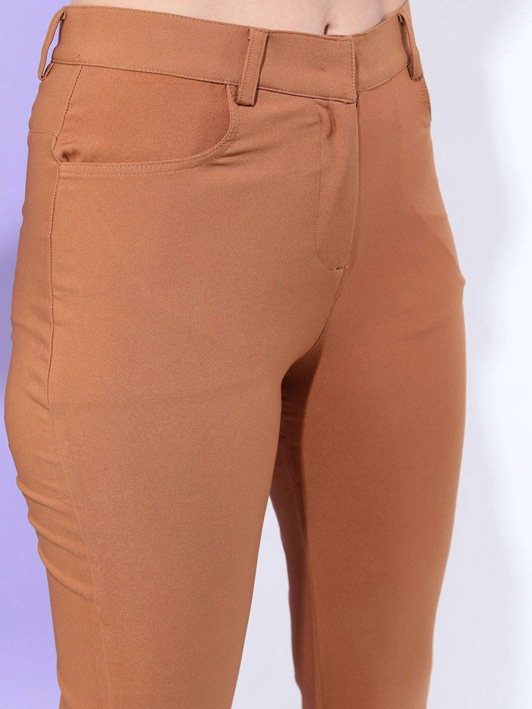 Women's Solid Bootcut Pant