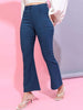 Women's Solid Bootcut Pant