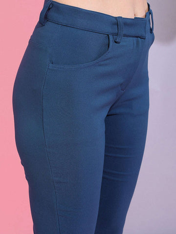 Women's Solid Bootcut Pant