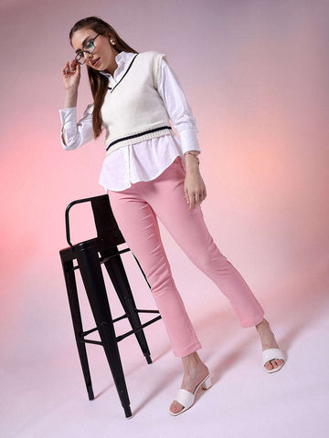 Women's Solid Trouser