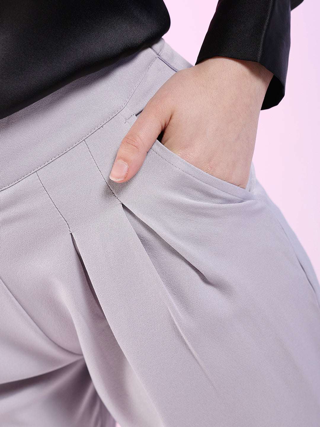 Women's Solid Trouser