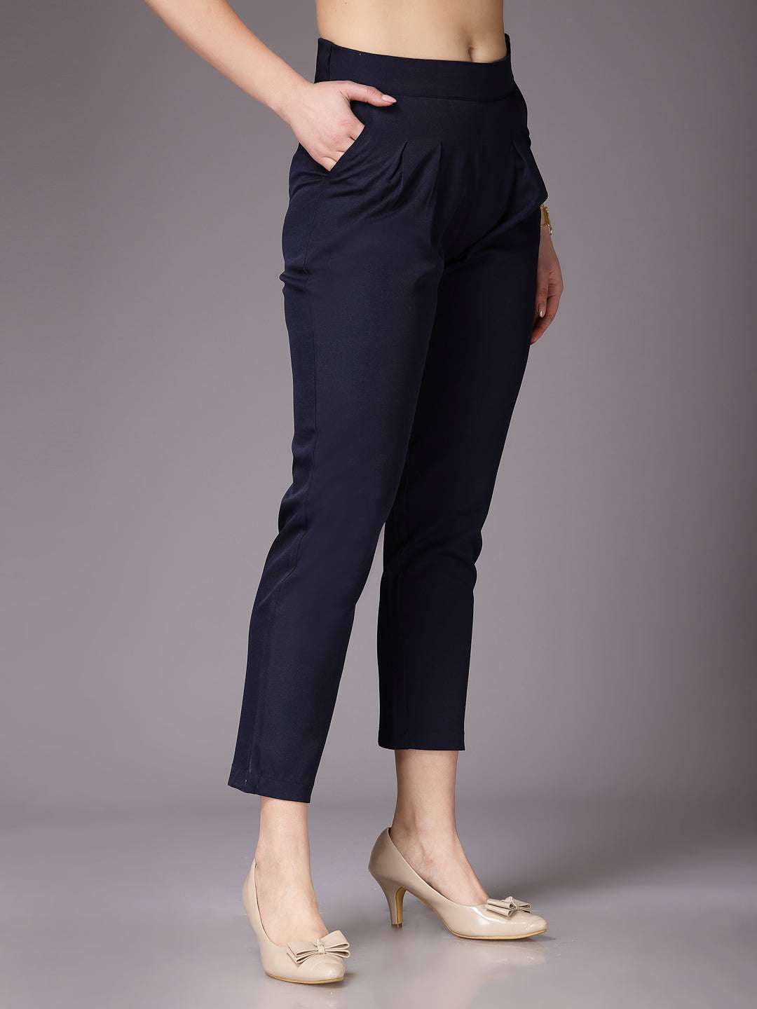 Women's Solid Trouser