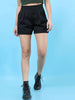 Women's Solid Flared Shorts