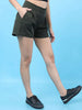 Women's Solid Flared Shorts